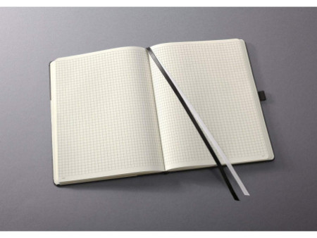 sigel Carnet de notes Conceptum, A4, quadrillé, noir