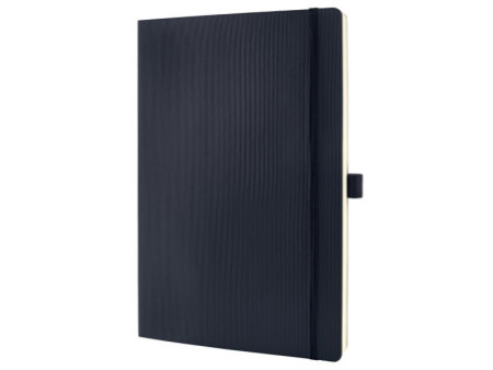 sigel Carnet de notes Conceptum, A4, ligné, noir