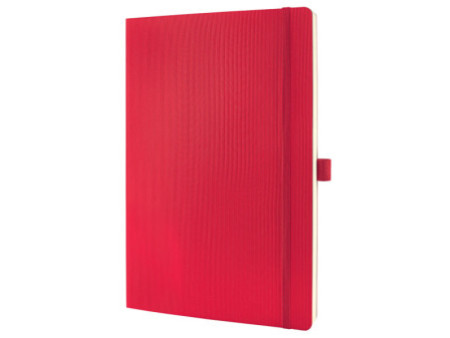 sigel Carnet de notes Conceptum, A4, ligné, rouge