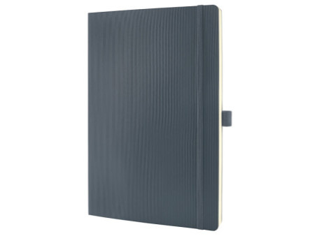 sigel Carnet de notes Conceptum, A4, quadrillé, gris