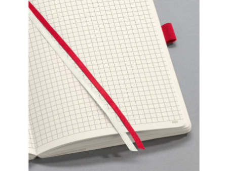 sigel Carnet de notes Conceptum, A5, quadrillé, rouge