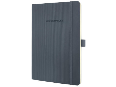 sigel Carnet de notes Conceptum, A5, ligné, gris