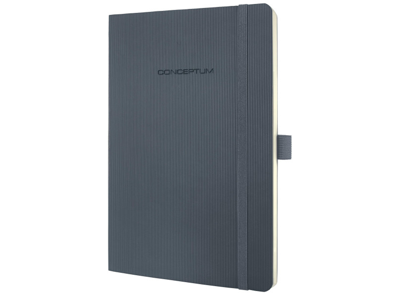 sigel Carnet de notes Conceptum, A5, ligné, gris