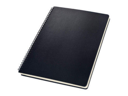 sigel Cahier à spirale Conceptum, A4, quadrillé, noir