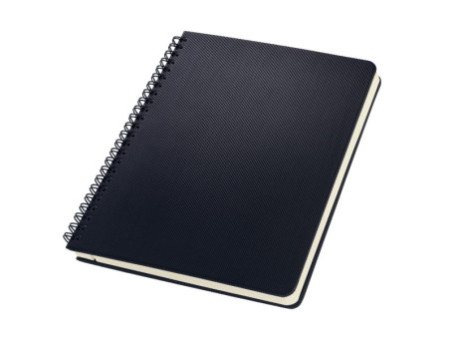 sigel Carnet à spirale Conceptum, A5, quadrillé, noir