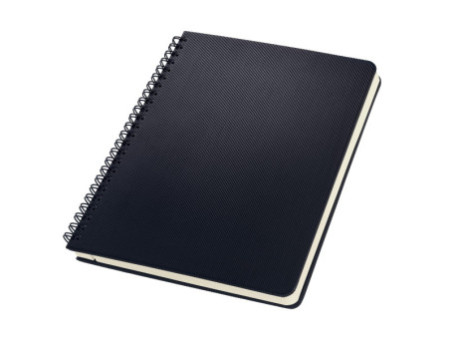 sigel Carnet à spirale Conceptum, A5, ligné, noir