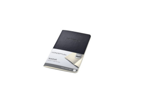 sigel Carnet Conceptum, A6, ligné, noir