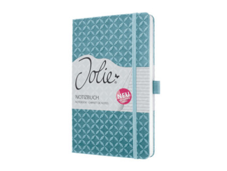 sigel Carnet de notes Jolie, similicuir, A5, bleu ciel