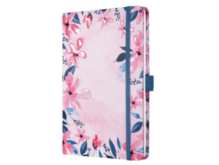 sigel Carnet Jolie Beauty 'Loose Floral Pink', A5