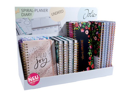 sigel Agenda BuJo Jolie, A5+, présentoir
