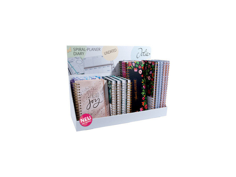 sigel Agenda BuJo Jolie, A5+, présentoir