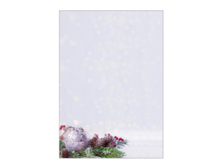 sigel Papier à motif de Noël 'Charmful Christmas', A4