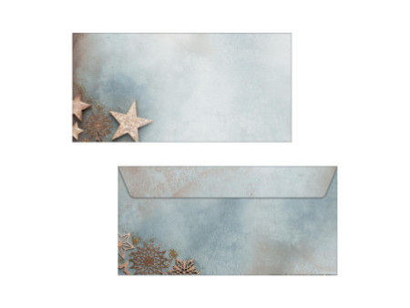 papier Enveloppe à motif de Noël 'Glamorous Christmas'