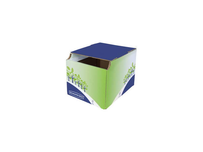 Fellowes BANKERS BOX Collecteur de recyclage, vert/bleu
