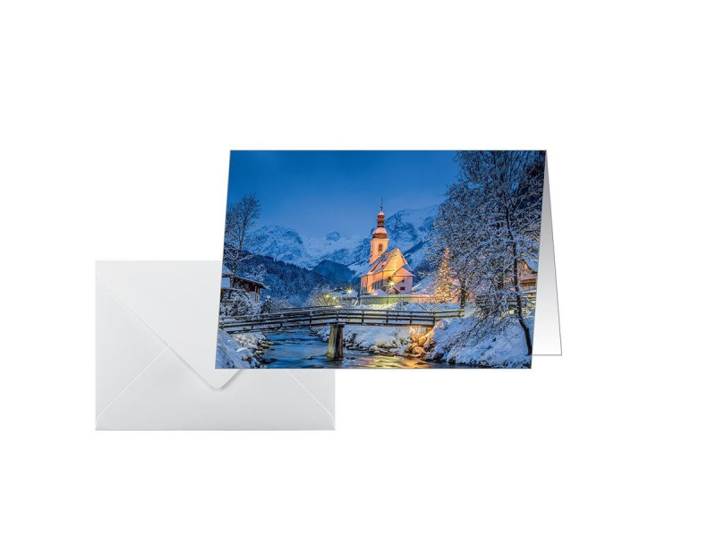 sigel Carte de Noël 'Bavarian Christmas', A6 paysage (A5)
