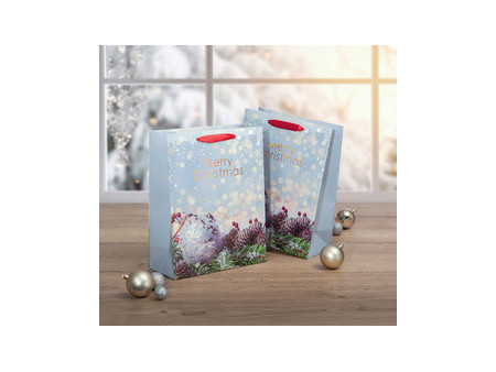 sigel Sac cadeau de Noël 'Charmful Christmas', grand