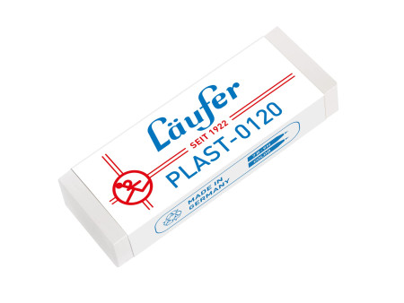 Läufer Gomme en plastique PLAST, transparent