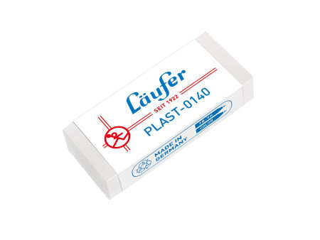 Läufer Gomme en plastique PLAST, transparente