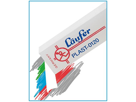 Läufer Gomme en plastique PLAST, transparente