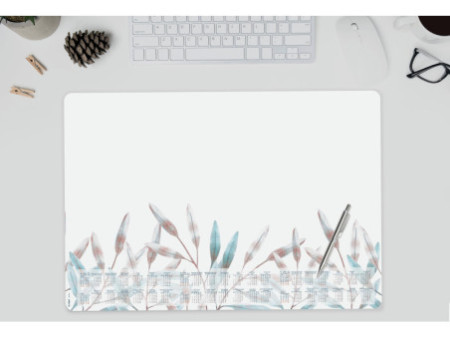 sigel Sous-mains bloc papier 'Frosted Leaves', 595 x 410 mm