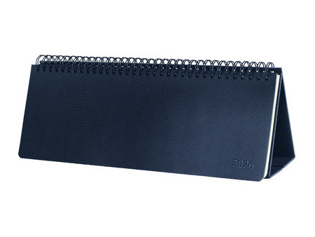 sigel Calendrier de table Conceptum, 2026, paysage, bleu