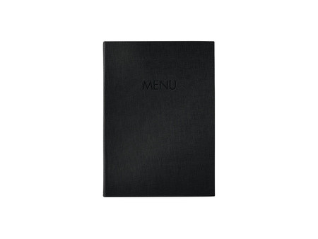 sigel Chemise pour menu 'MENU', A4, noir