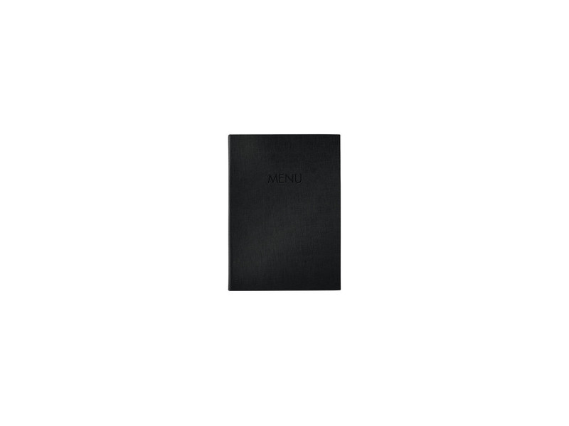 sigel Chemise pour menu 'MENU', A4, noir