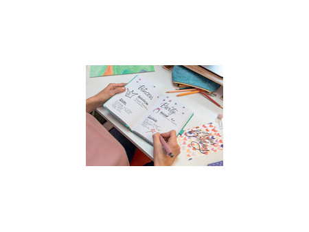 sigel Carnet de notes Jolie Flair, similicuir, A5, vert
