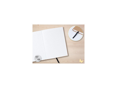 sigel Carnet de notes Jolie Pure 'Cottonflowers', A5, ligné