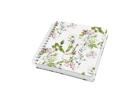 sigel Carnet spirale Jolie Inspire Square 'Fairytale Garden'