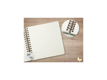 sigel Carnet spirale Jolie Inspire Square 'Wild Herbs'