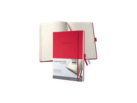 sigel Carnet de notes Conceptum, A4, uni, bleu