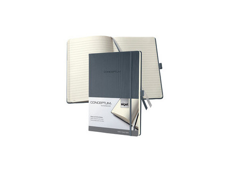 sigel Carnet de notes Conceptum, A4, uni, bleu