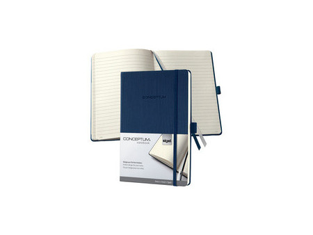 sigel Carnet de notes Conceptum, A5, uni, bleu