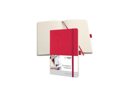 sigel Carnet de notes Conceptum, A5, uni, noir