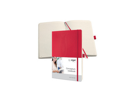 sigel Carnet de notes Conceptum, A4, uni, bleu
