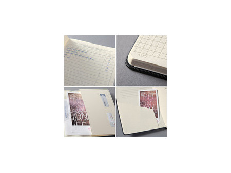 sigel Carnet de notes Conceptum, A5, uni, bleu