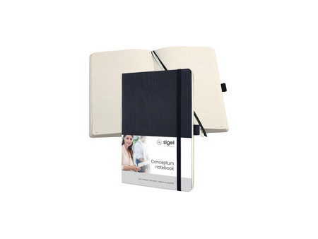 sigel Carnet de notes Conceptum, A5, uni, bleu