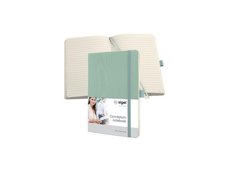 sigel Carnet de notes Conceptum, A5, uni, bleu