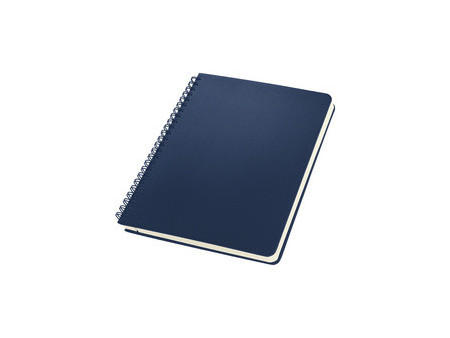 sigel Cahier à spirale Conceptum, A5, ligné, bleu foncé