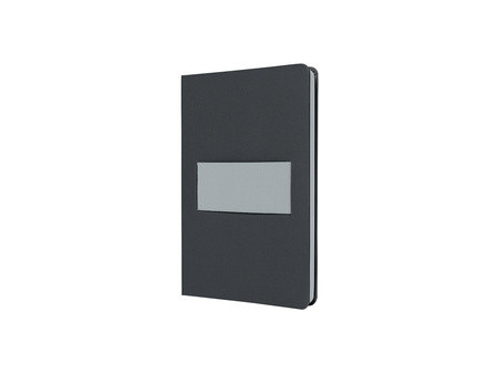 sigel Carnet Linescape, A5, quadrillé, gris / vert fluo