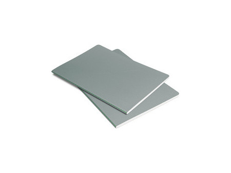 sigel Carnet Linescape, A5, ligné, bleu / orange fluo