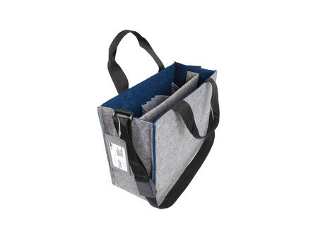 sigel Sacoche en feutre Desk Sharing Bag Bicolor M, marron