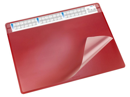 Läufer Sous-main DURELLA SOFT, 500 x 650 mm, rouge