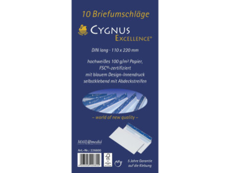 MAILmedia enveloppe CYGNUS EXCELLENCE, DIN long