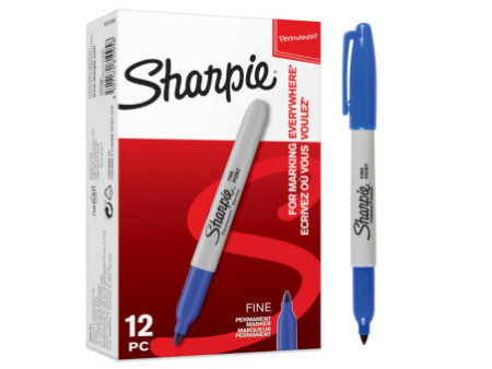 Sharpie Marqueur permanent FINE, bleu