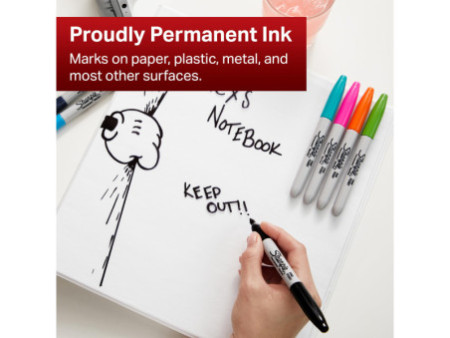 Sharpie Marqueur permanent FINE, bleu