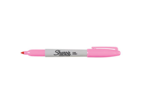 Sharpie Marqueur permanent FINE, rose