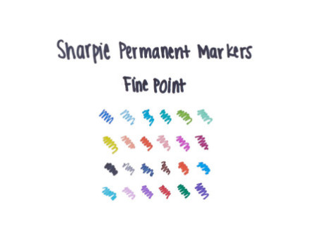 Sharpie Marqueur permanent FINE, rose
