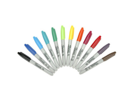 Sharpie Marqueur permanent FINE, orange